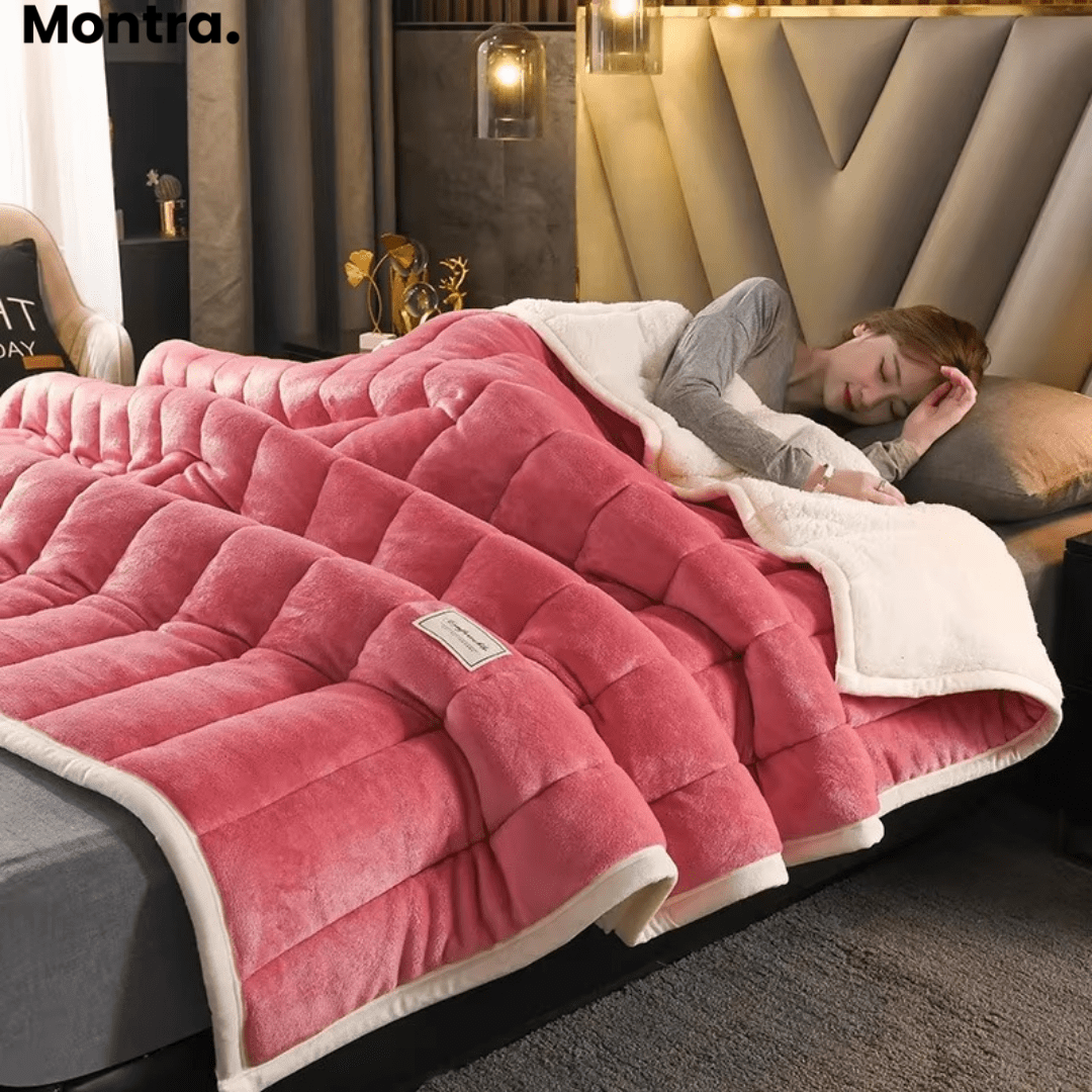 ComfyFleece™ | Plush Wool Blanket - Montra USA