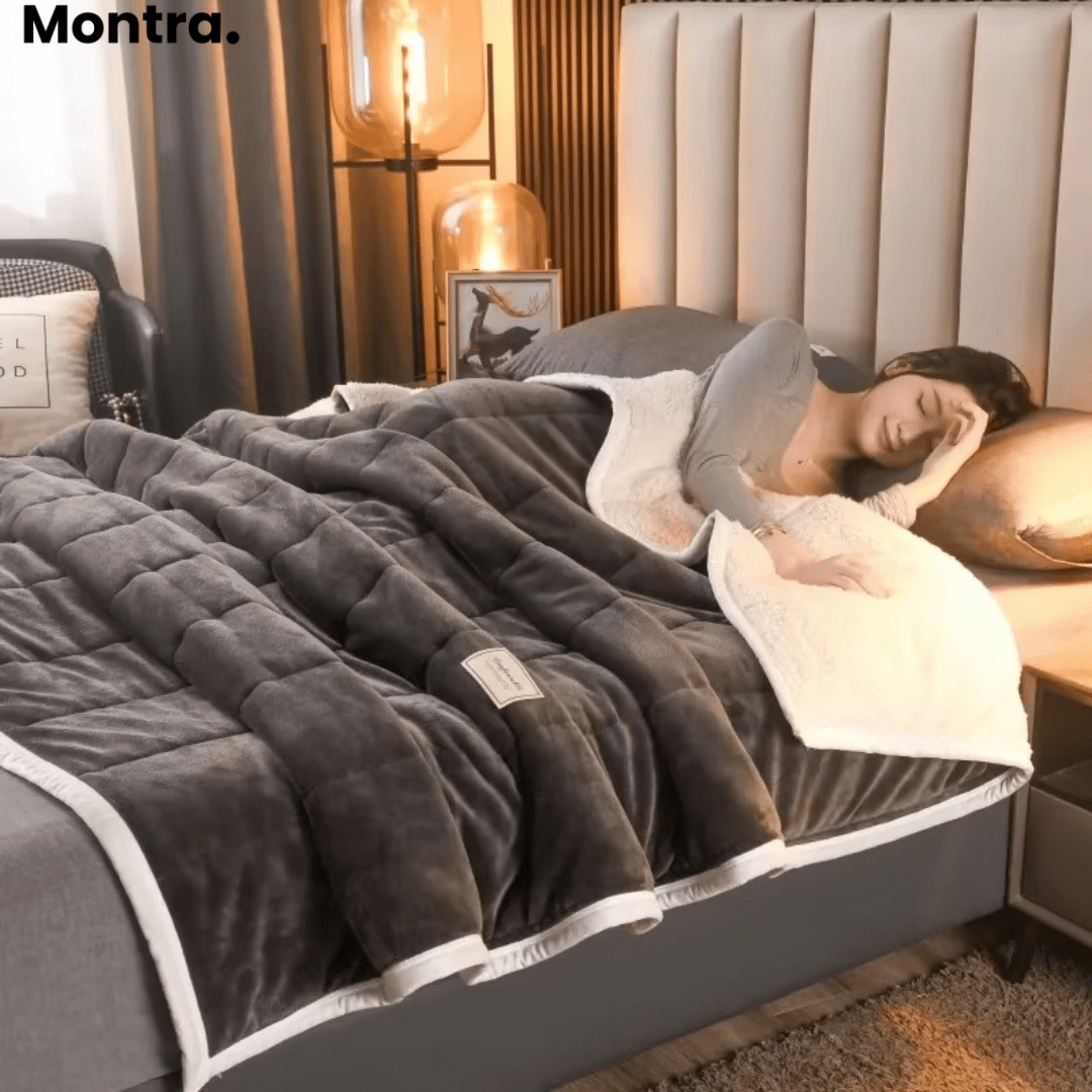 ComfyFleece™ | Plush Wool Blanket - Montra USA