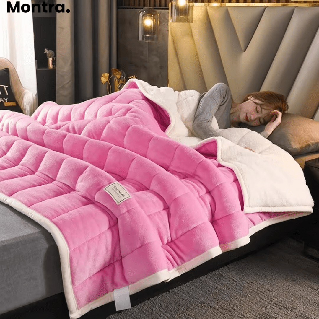 ComfyFleece™ | Plush Wool Blanket - Montra USA