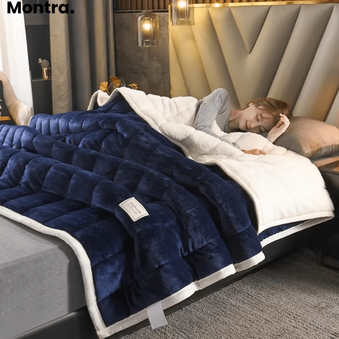 ComfyFleece™ | Plush Wool Blanket - Montra USA