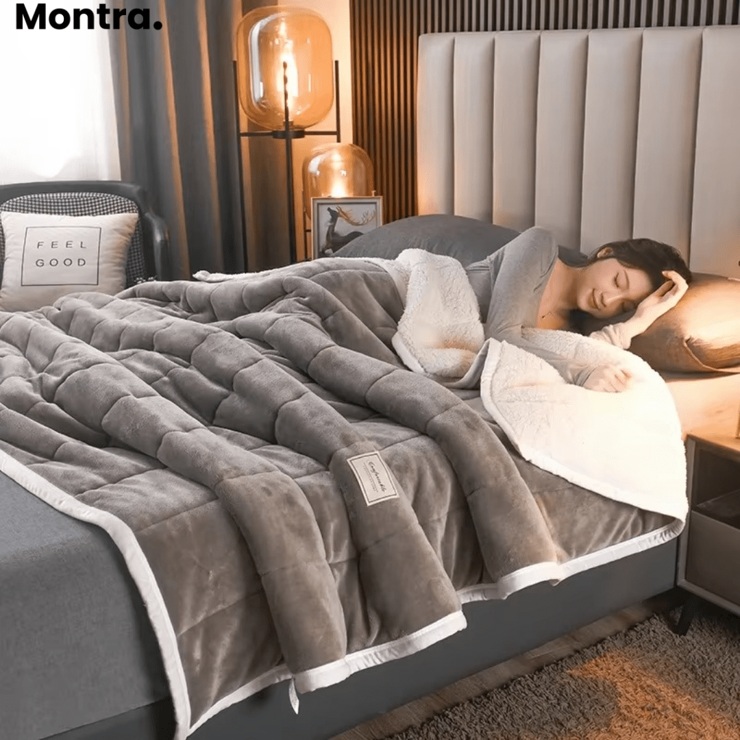 ComfyFleece™ | Plush Wool Blanket - Montra USA