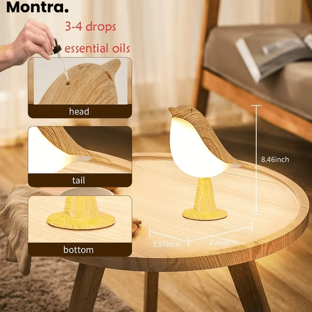 Lightbird™ | Stylish bird lamp - Montra USA
