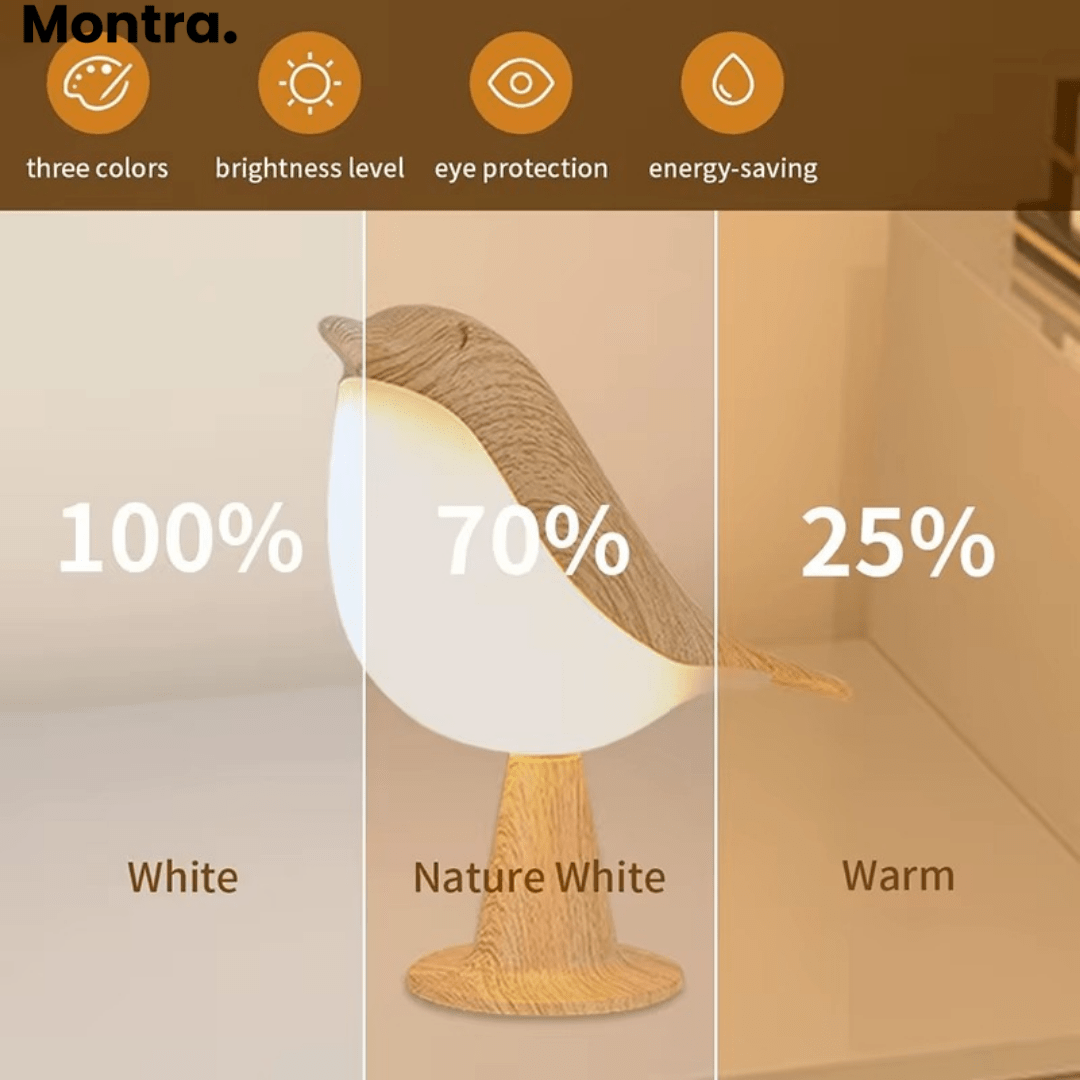 Lightbird™ | Stylish bird lamp - Montra USA