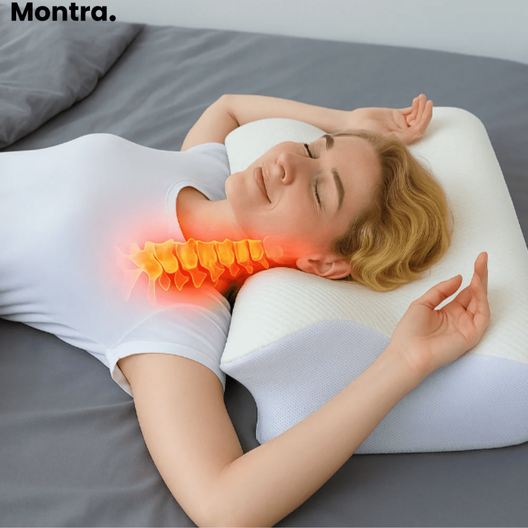 SleepComfort™ | Ergonomic support pillow - Montra USA
