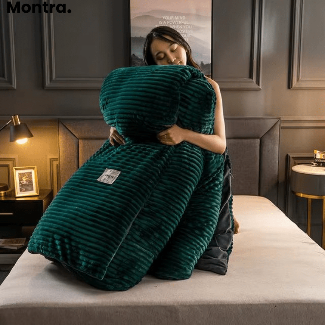 Velvet Fleece Duvet Cover - Montra USA