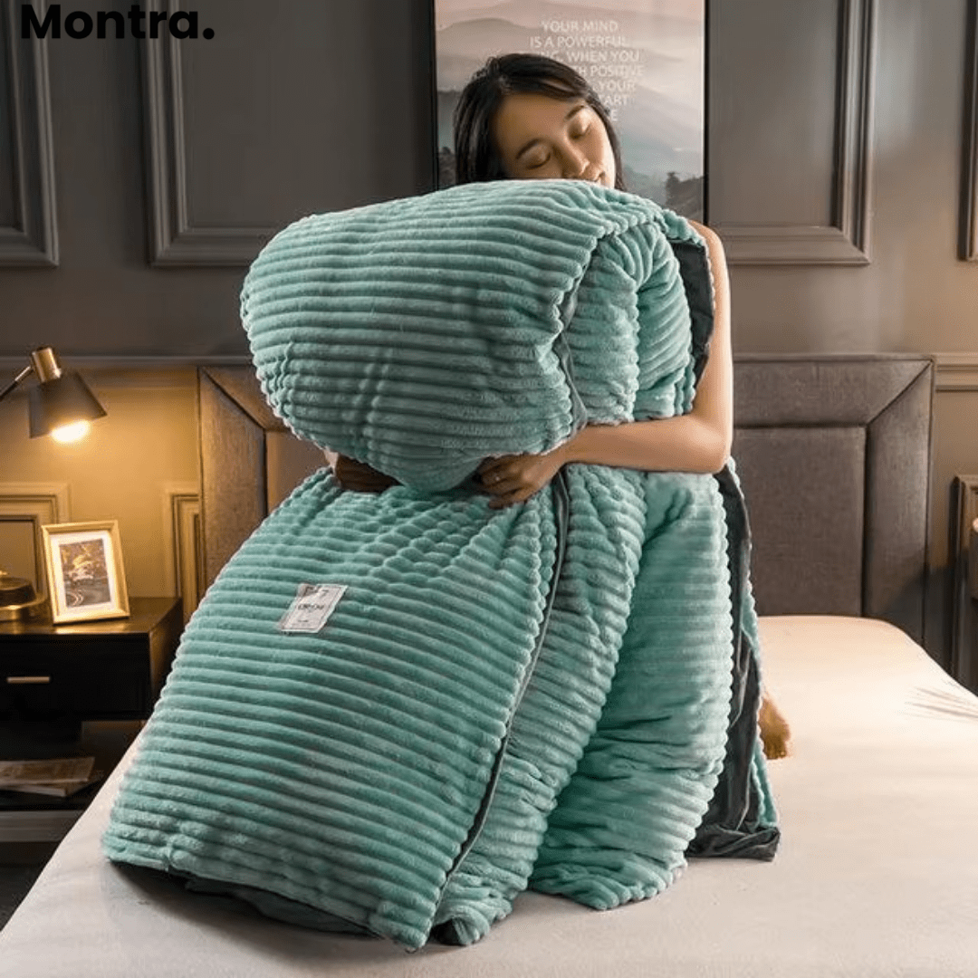 Velvet Fleece Duvet Cover - Montra USA