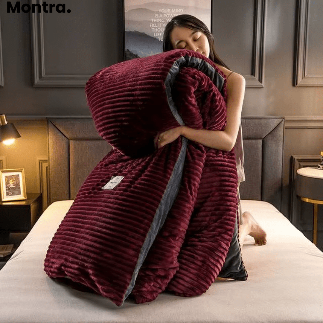Velvet Fleece Duvet Cover - Montra USA