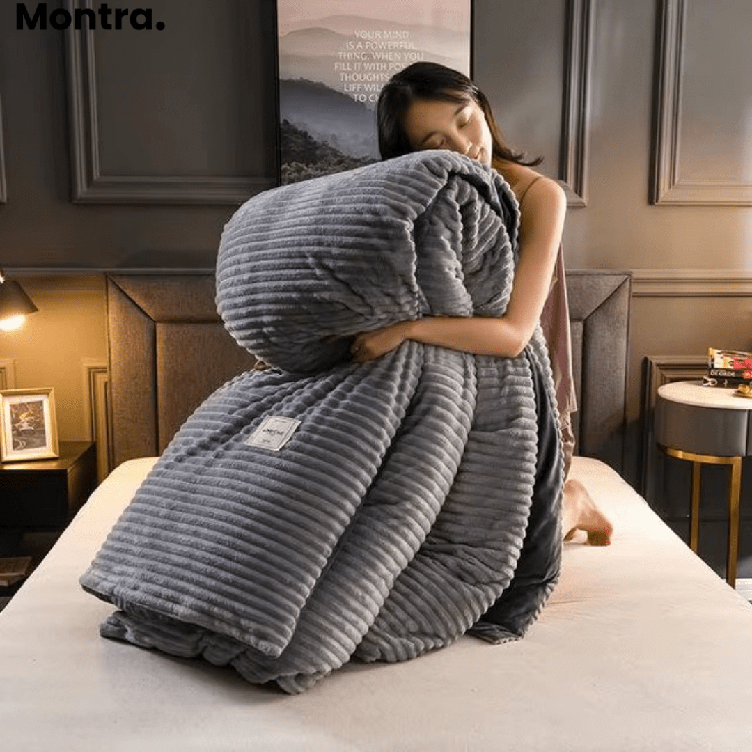 Velvet Fleece Duvet Cover - Montra USA