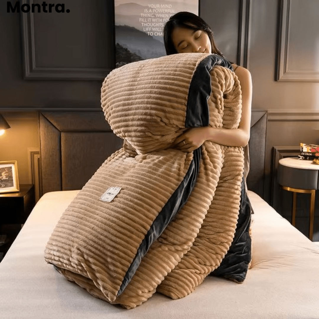 Velvet Fleece Duvet Cover - Montra USA