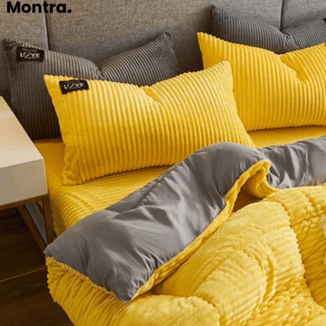 Velvet Fleece Duvet Cover - Montra USA