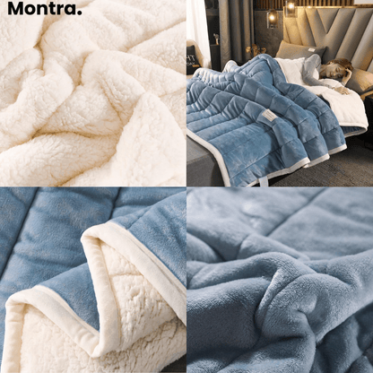 ComfyFleece™ | Plush Wool Blanket - Montra USA
