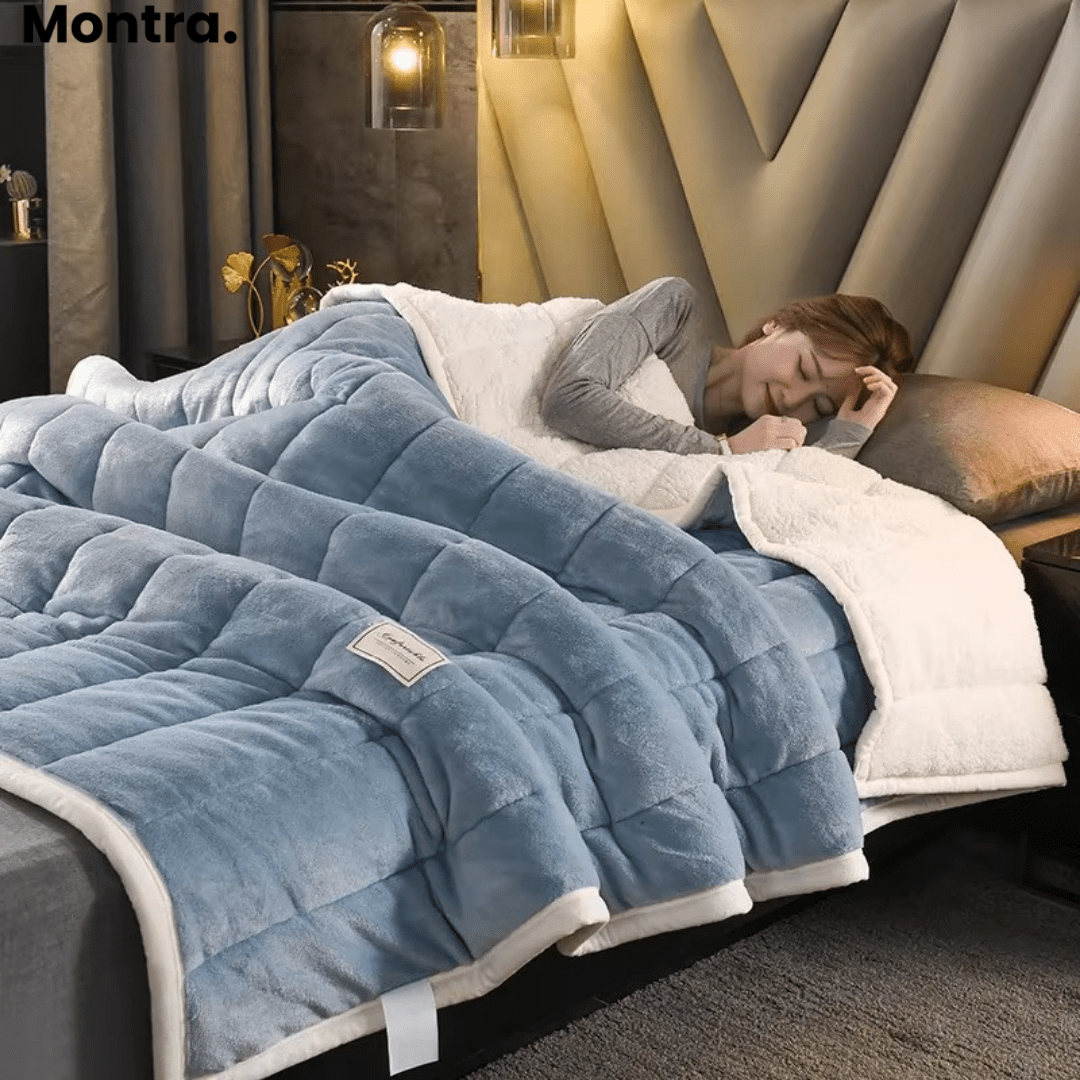ComfyFleece™ | Plush Wool Blanket - Montra USA