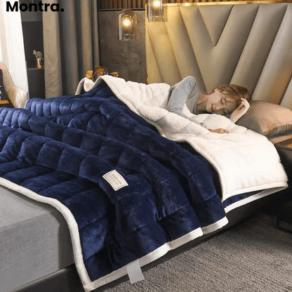 ComfyFleece™ | Plush Wool Blanket - Montra USA