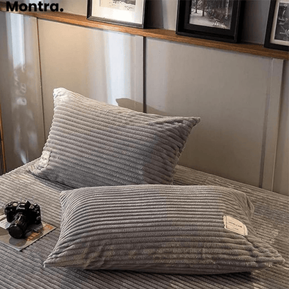 Velvet Fleece Duvet Cover - Montra USA