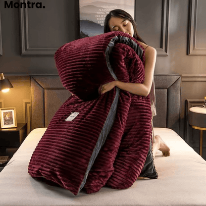Velvet Fleece Duvet Cover - Montra USA