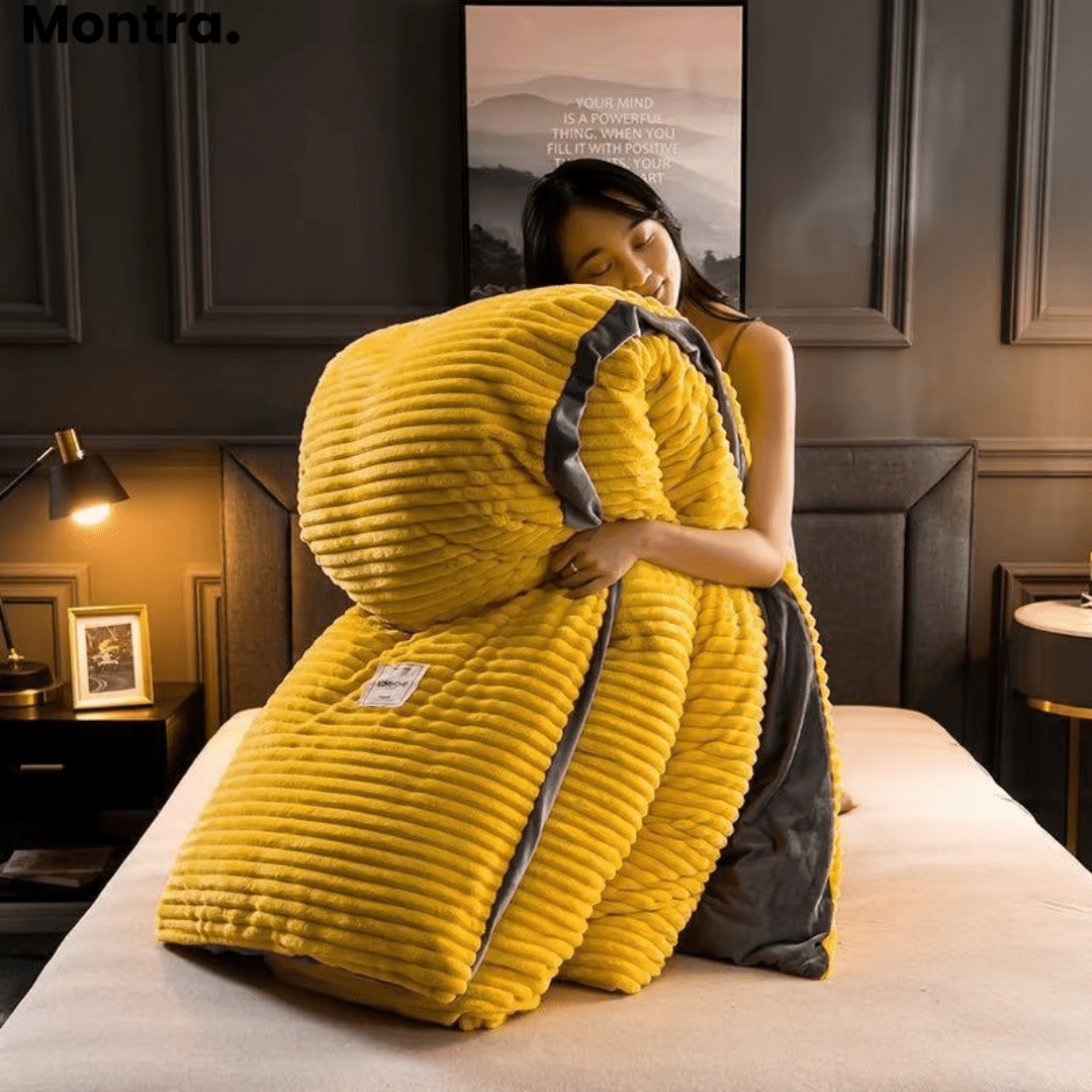 Velvet Fleece Duvet Cover - Montra USA